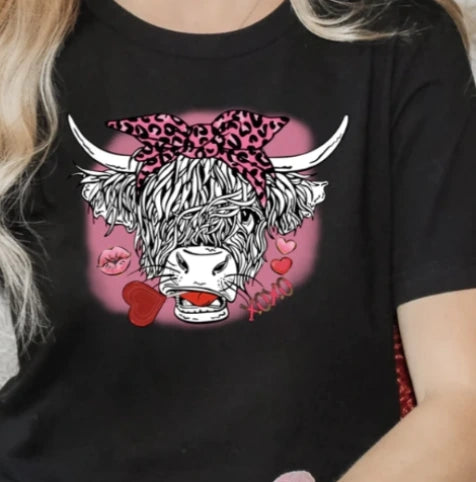 Valentine's Highland Tee