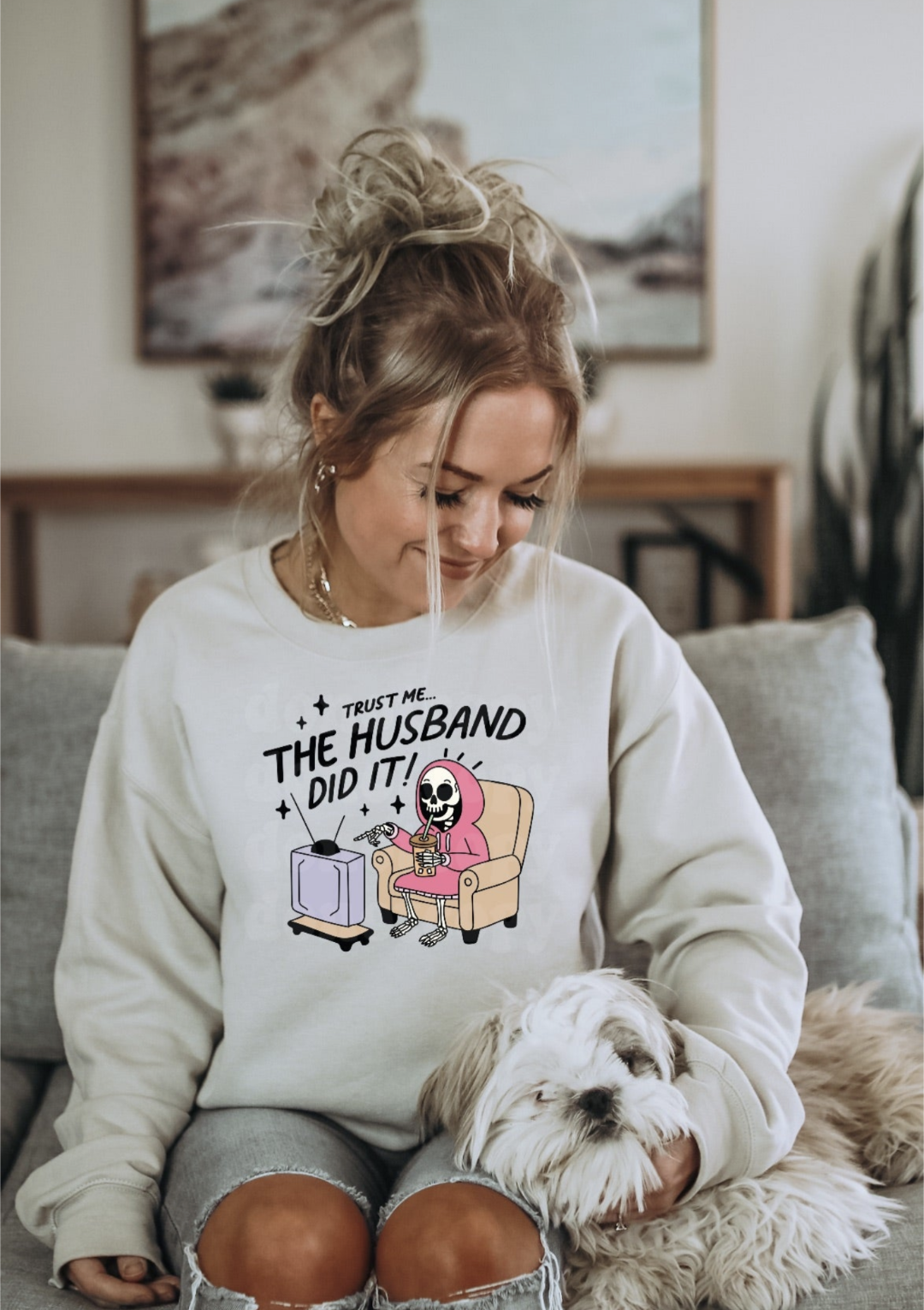 The Husband Did It Crewneck