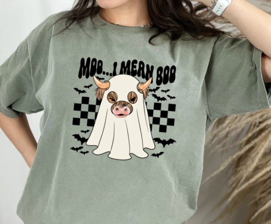 Moo I Mean Boo Tee