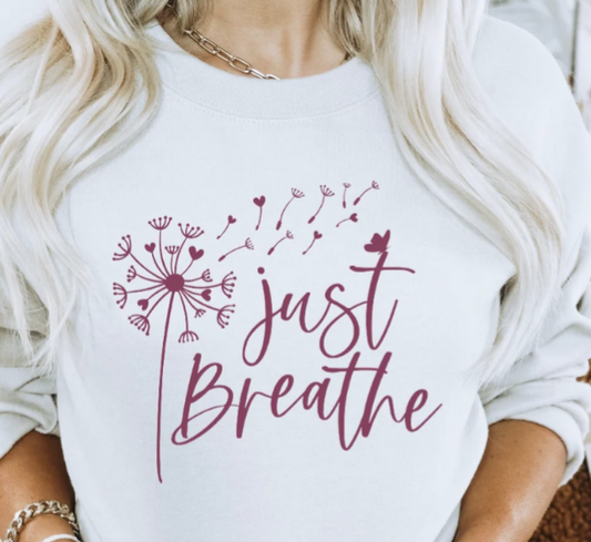 Just Breathe (Dandelion) Tee